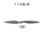 High Quality Grey Plastic APC 11x5.5 CCW Propeller Blade for RC Airplane Plane Fixed-Wing Part